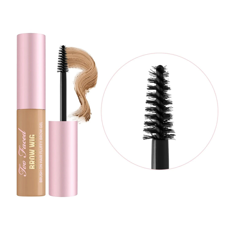 Too Faced Brow Wig Brush On Hair Fluffy Brow Gel