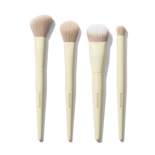 Morphe Buttery Blends 4-Piece Face Brush Set - Limited Edition
