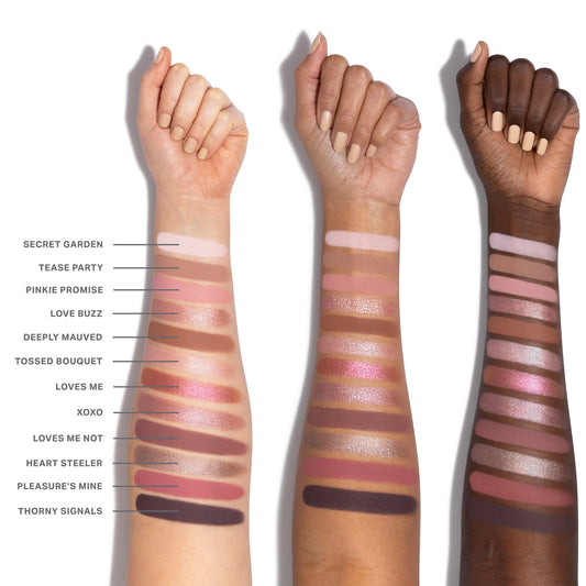 Morphe ChromaPlus 12-Pan Eyeshadow Palette - Rose Frequency
