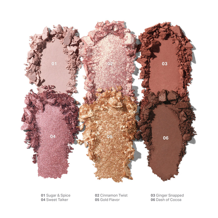 Morphe ChromaPlus 6-Pan Eyeshadow Palette - Outer Spice