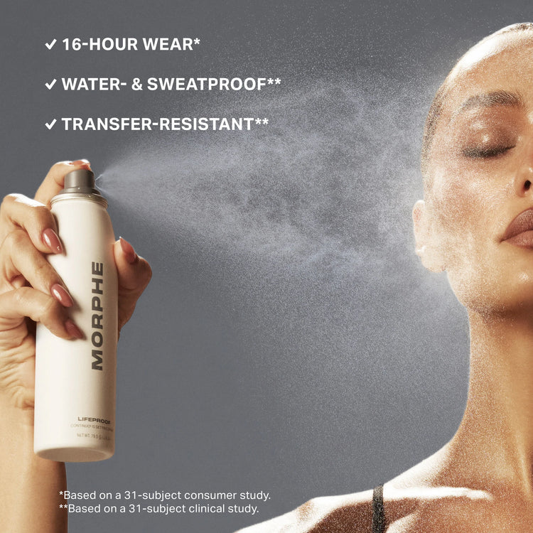 Morphe Lifeproof 16-Hour Continuous Setting Mist - 2.8oz