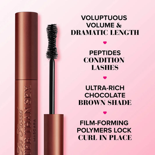 Too Faced Better Than Sex Volumizing & Lengthening Mascara - Chocolate