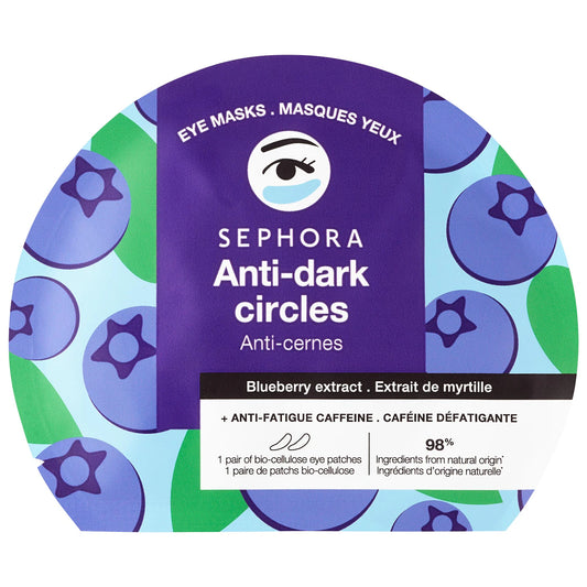 Sephora Collection Anti-Dark Circles Eye Mask - Blueberry
