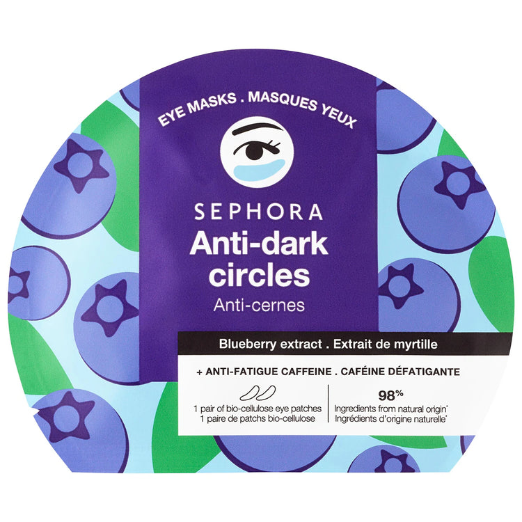 Sephora Collection Anti-Dark Circles Eye Mask - Blueberry