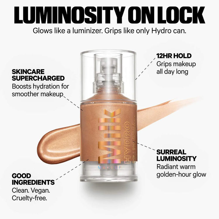 Hydro Grip + Glow Illuminating Primer with Light-Reflecting Pearls 30ml