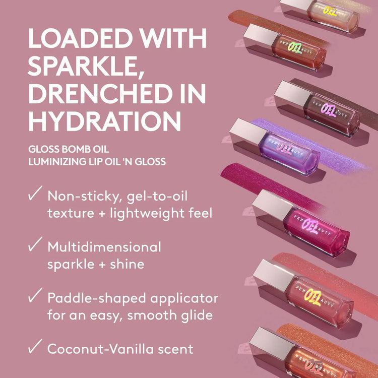 Fenty Beauty Gloss Bomb Oil Luminizing Lip Oil 'N Gloss