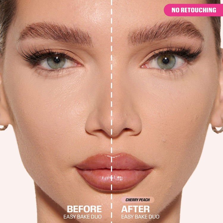 Huda Beauty Easy Bake Loose Powder Brightening + Correcting Duo