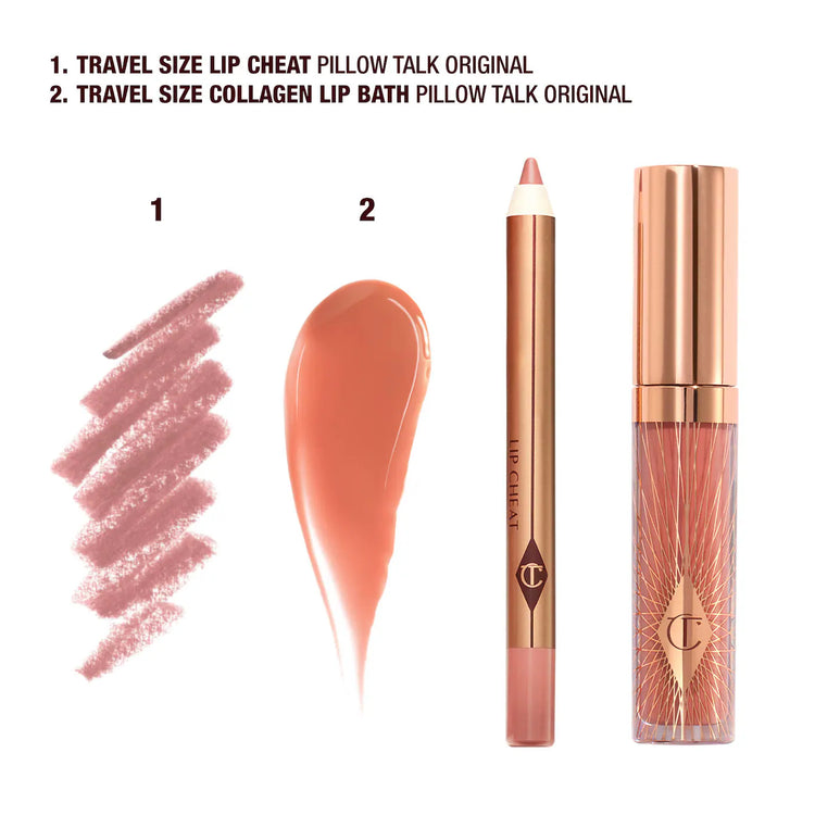 Charlotte Tilbury Mini Pillow Talk Glossy Lip Kit