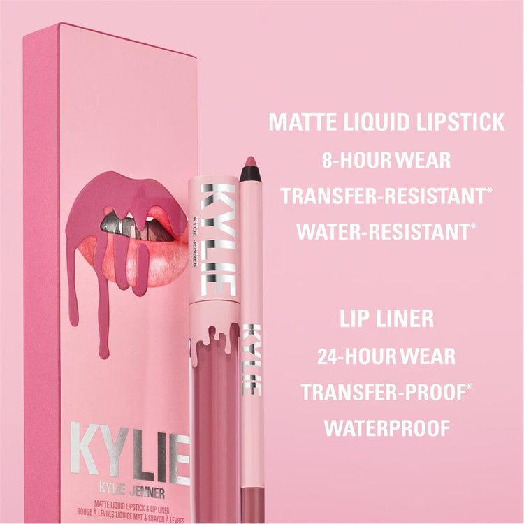 Kylie Cosmetics Matte Liquid Lipstick & Lip Liner kit