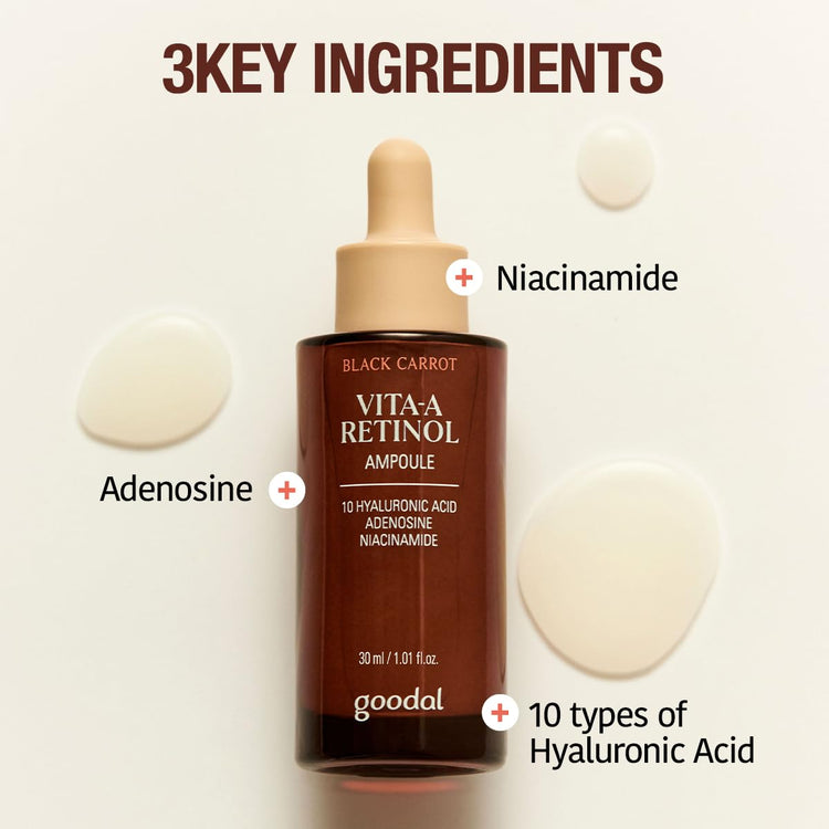 Goodal Black Carrot Vita-A Retinol Firming Ampoule 30ml