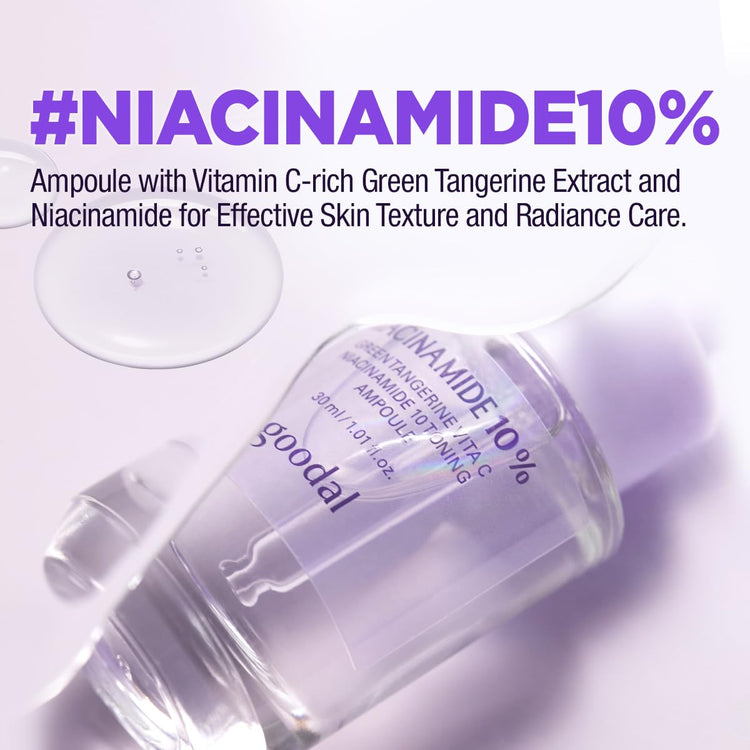 Goodal Green Tangerine Vita C Niacinamide 10 toning Ampule 30ml