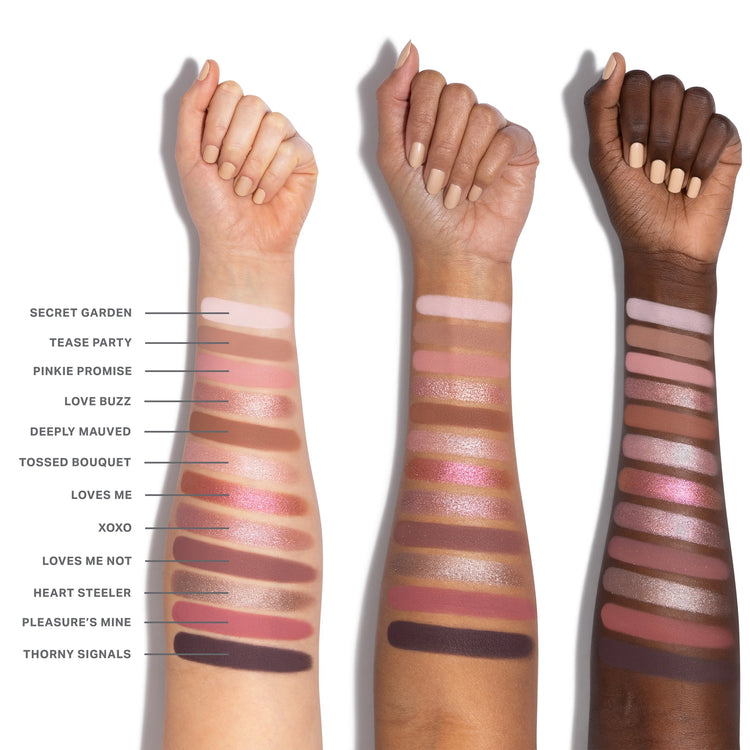 Morphe ChromaPlus 12-Pan Eyeshadow Palette - Rose Frequency