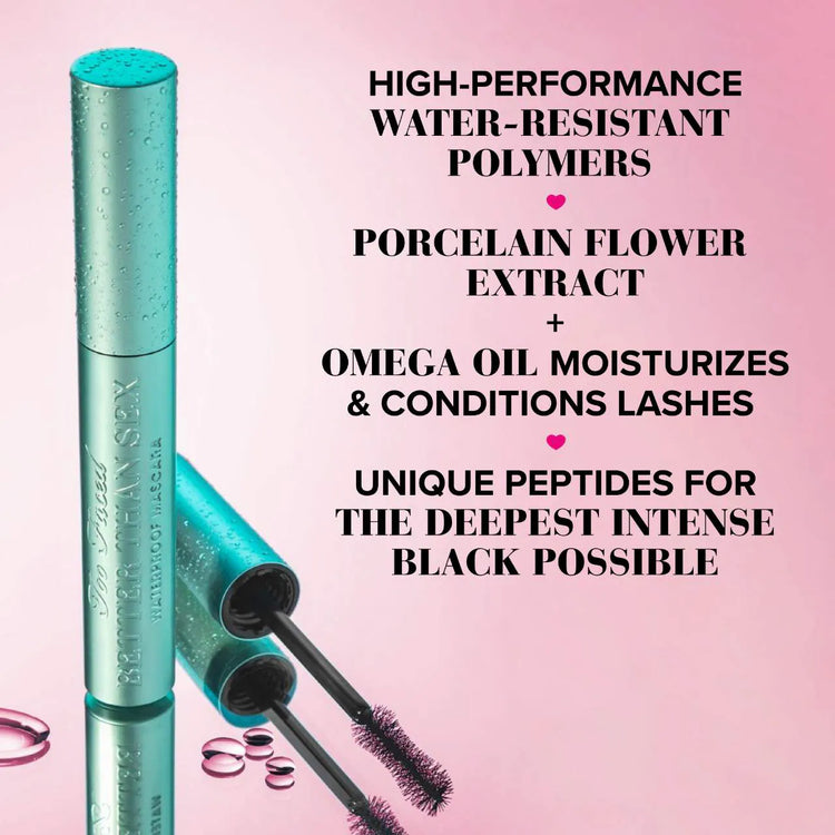 Too Faced Better Than Sex Volumizing & Lengthening Waterproof Mascara