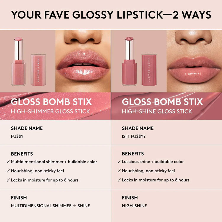 Fenty Beauty Gloss Bomb Stix High-Shimmer Gloss Stick