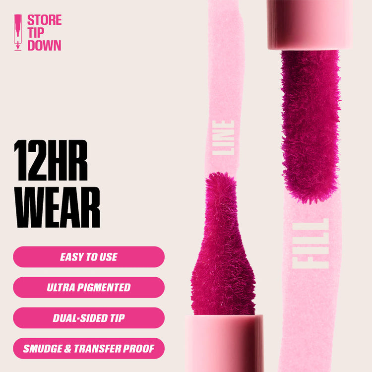 Huda Beauty Lip Contour Stain Lip Tint