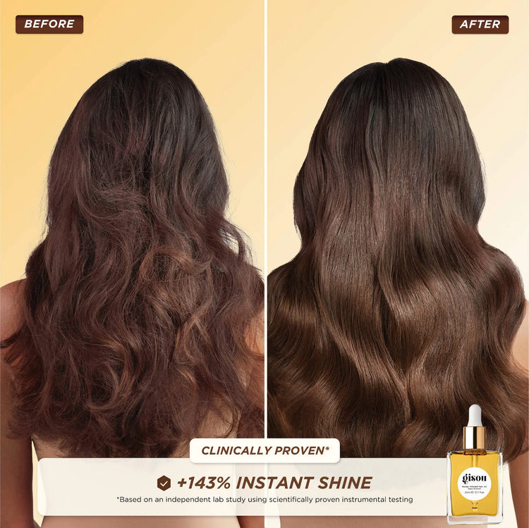 Gisou Glossy & Glazed Hair & Lip Oil Gift Set