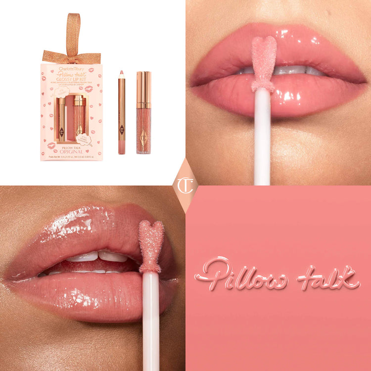 Charlotte Tilbury Mini Pillow Talk Glossy Lip Kit