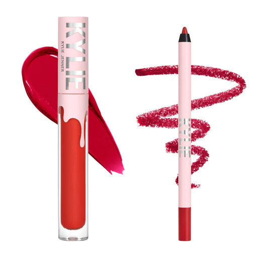 Kylie Cosmetics Velvet Liquid Lipstick & Lip Liner kit